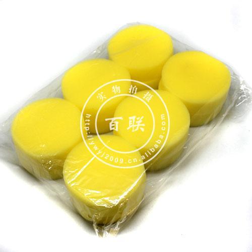 洗车工具,汽车不压边打蜡海绵,洗车海绵,12个一包,37-1B032