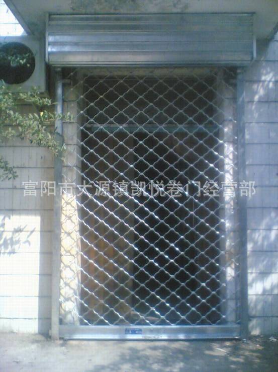 不锈钢网型门 梅花