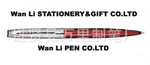 外贸金属广告笔,万里文具礼品笔，OEM金属笔，订制金属礼品笔