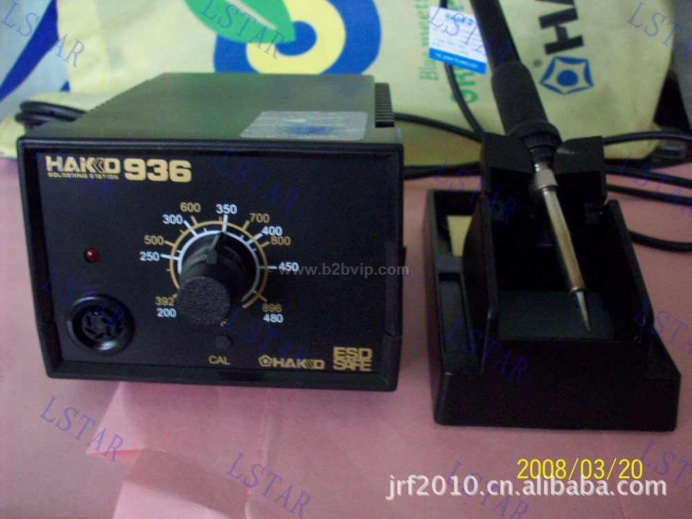 【白光HAKKO936控温电烙铁60W无铅焊台】
