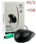 原装 罗技黑貂RX250鼠标 支持双接口 USB+PS/2