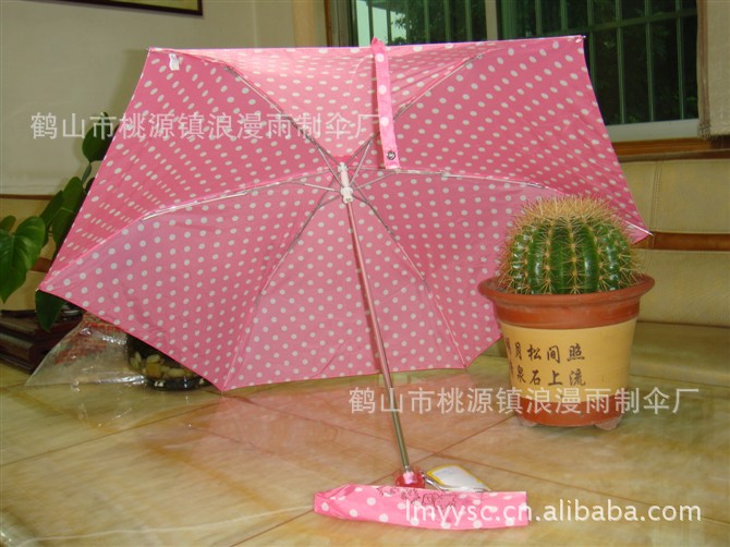 【热销超可能的日本娃娃瓶子伞 19寸6骨6面 可