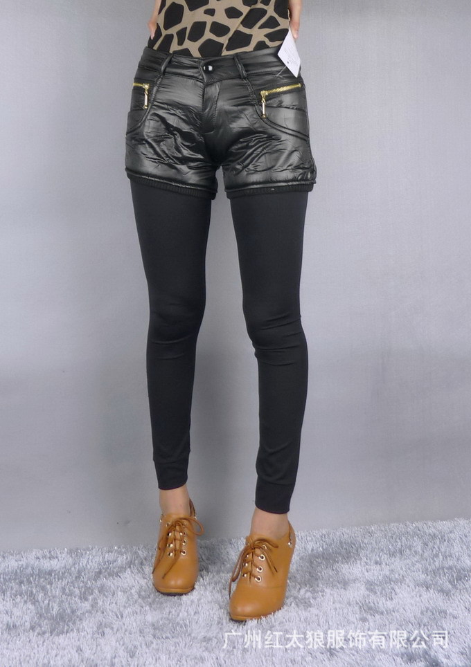 【秋冬热销款 <em>加棉加厚</em>休闲<em>短裤</em>靴裤牛仔批发