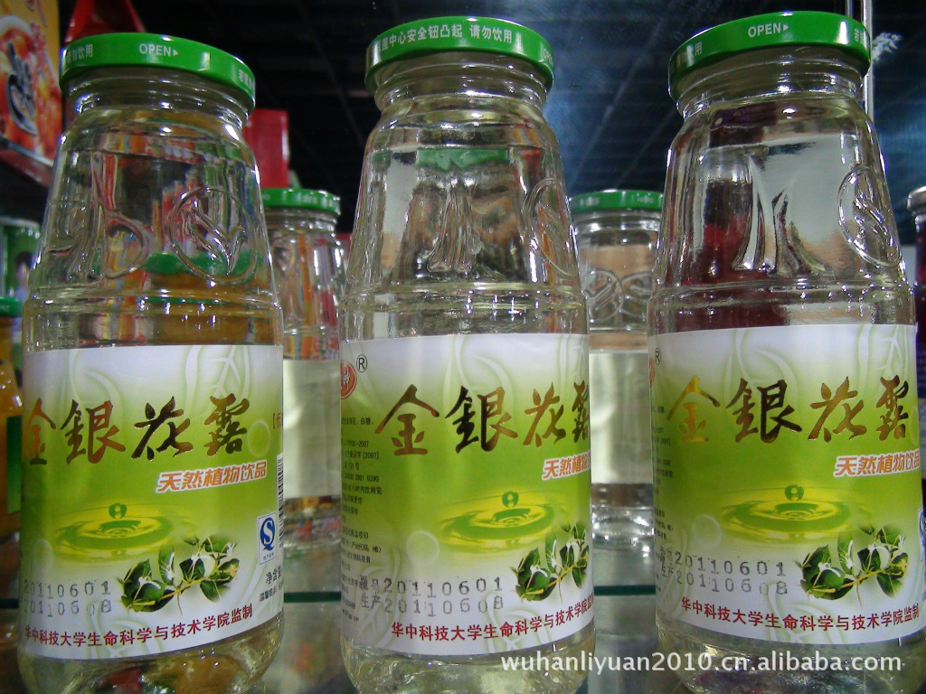 祛火良方金银花露楚神牌--华科大生命科学院监制