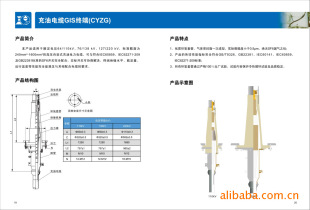 其他高压电器-供应厂家直销充油电缆GIS终端-