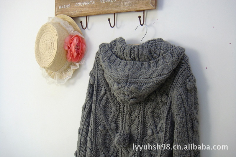 纯手工<em>编织毛衣外套</em> 手工<em>编织</em>毛衣<em>款式</em>