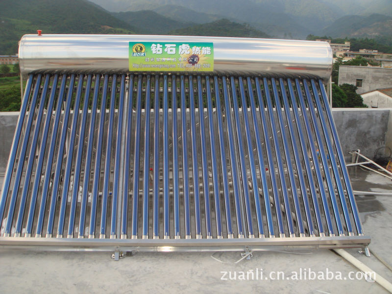 大量供应家用不锈钢太阳能热水器 _ 大量供应