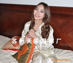 苏州厂家高档礼品 100% 真丝/丝绸女式睡衣 家居服 小额批发
