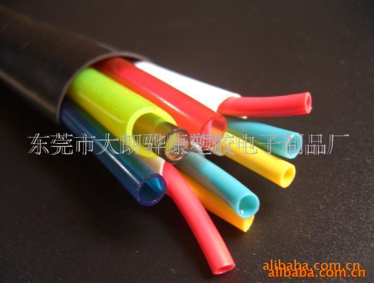 供应彩色PVC套管,彩色套管,PVC胶管