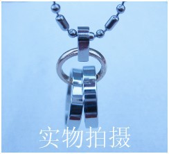 【钛钢情侣吊坠/项链/吉祥<em>成语</em>吊坠/<em>姓名</em>刻字等