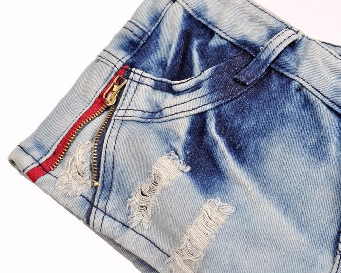 【批发供应 韩版 <em>夏季</em>时尚新款女装<em>牛仔</em>磨破短