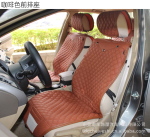 百饰佳-透气汽车坐垫 竹炭皮座垫 四季座垫高挡坐垫碳纤皮四季垫