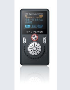 新款LED大屏 优势外响播放器MP3 KMC268图
