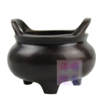 盘香炉 佛教用品 适合佛前供佛 紫铜色 新小元宝炉 重0.589kg