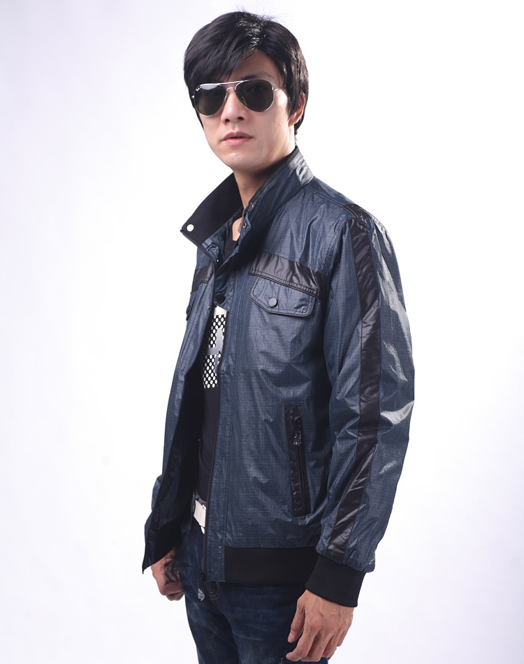 【奔狼】七匹狼正品男式休闲夹克男装外套运动