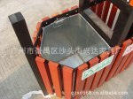广东户外垃圾箱/垃圾桶/钢木垃圾桶/不锈钢垃圾桶/园林垃圾桶