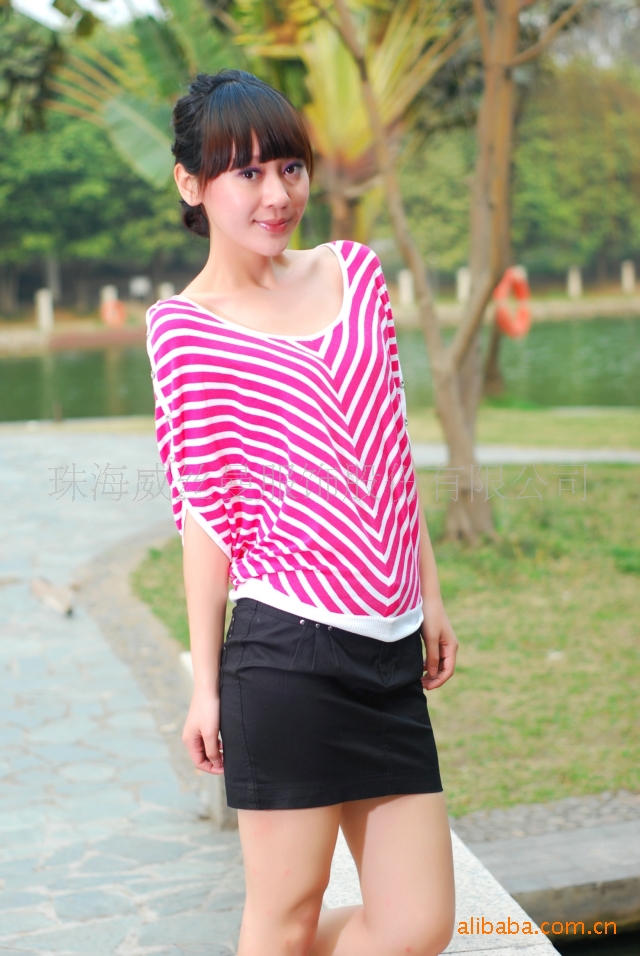 批发采购女式针织衫-供应圆领蝙蝠衫中国品牌