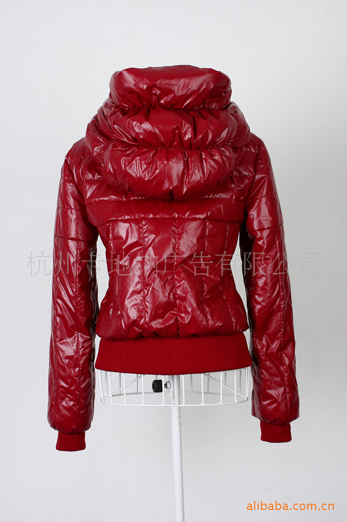 8801枣红色-<em>新款</em>流行<em>女短裤棉衣</em> <em>棉衣</em> 女<em>棉衣</em>