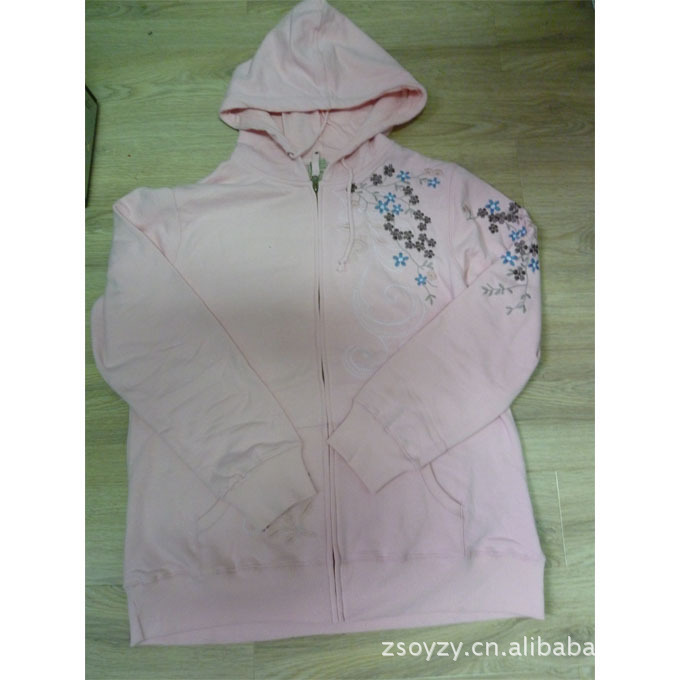 供应<em>女式</em>瑞丽出口<em>开衫带帽卫衣</em> 时尚冬款<em>卫衣</em>