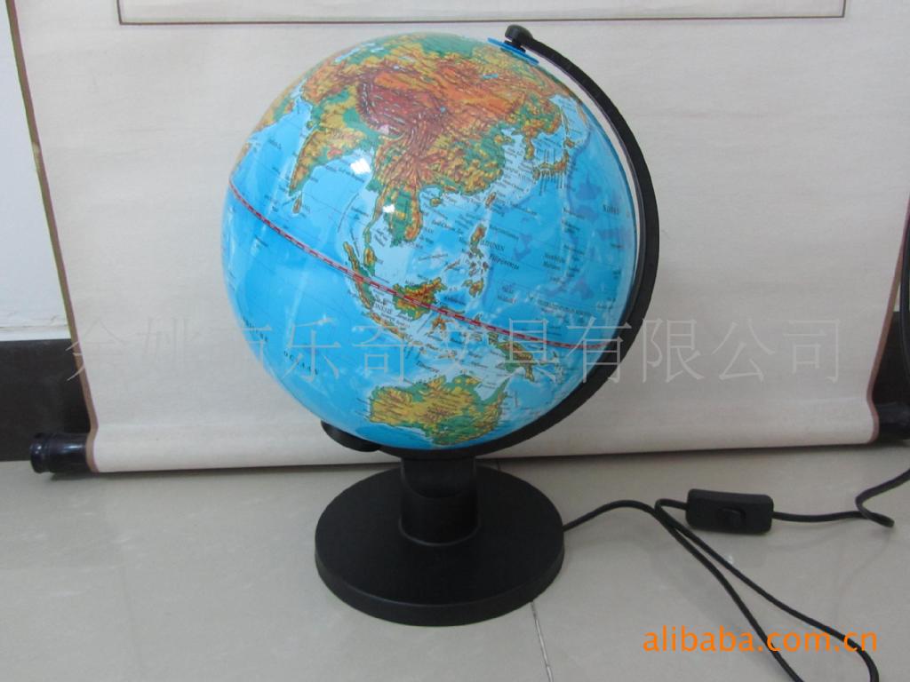 教学演示、展示用品-供应荷兰语带灯地球仪(2