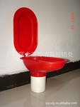 供应临用洁具 彩色蹲便器 装修蹲便器