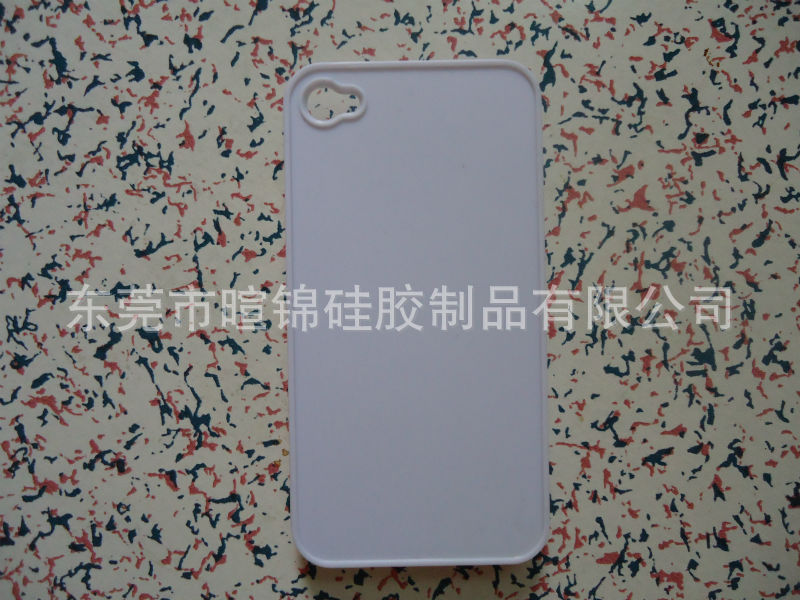 【厂家直销苹果iphone4手指纹硅胶保护套,时尚