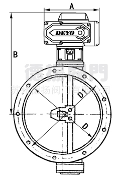 電動密閉閥CAD