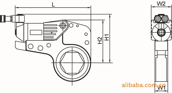 供应雷恩XLCT液压扭矩扳手 扭力扳手 力矩扳手 液压扳手