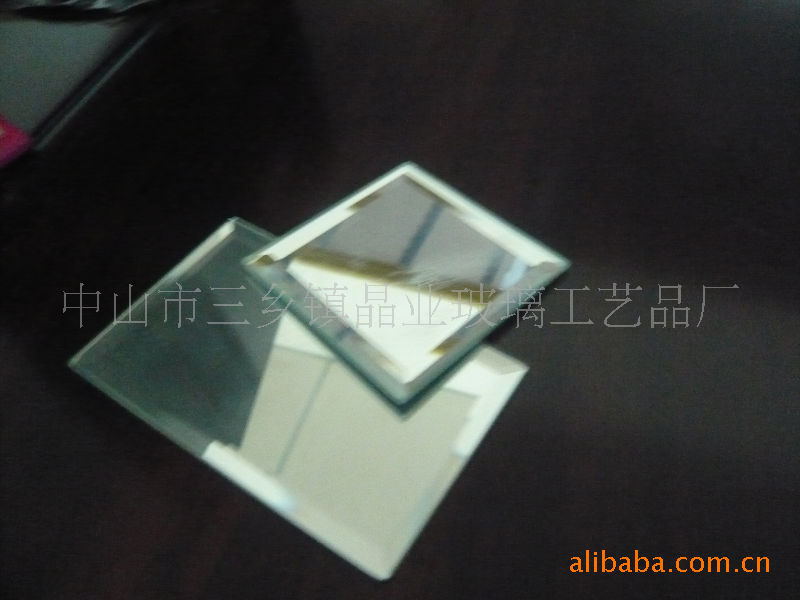 供应3mm 4mm 5mm各种斜边镜子玻璃