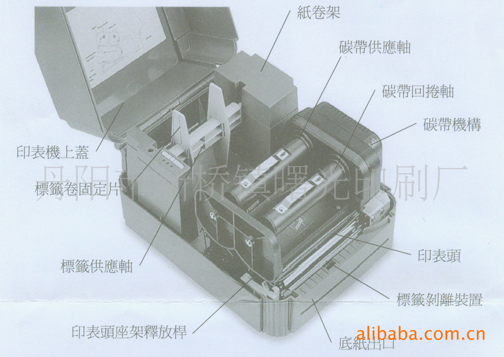 tsc-244plus经济型条形码打印机