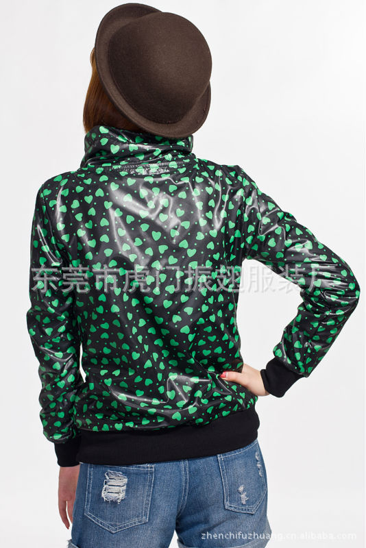 秋季欧米鹊品牌立领长袖梭织休闲<em>少女装代理</em>网