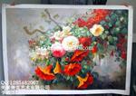 高档手绘花卉油画 写实 印象 风景油画 动物油画 专业出口厂家TG