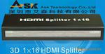 HDMI分配器一进十六出（支持1080P..