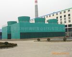 供应电厂用大型逆流式方形玻璃钢冷却塔
