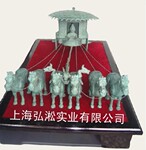 天子驾六 仿古工艺品 商务礼品 青铜器 收藏品 摆件