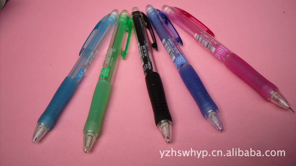 【供应学习文具 三菱M5-100 自动铅笔 多种颜