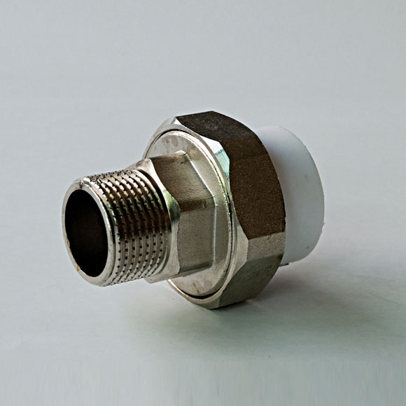 供应江南红ppr管件厂家--ppr管件活接--内丝活