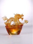 供应招财元宝 宝龙聚福摆件 龙腾笔筒 龙行天下 商务礼品(图)
