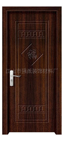 厂家直销强派红胡桃免漆门价格实惠300元一套