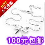 J100 荣高 厂家直供饰品 韩国 韩版简约蝴蝶结手链 批发 新款
