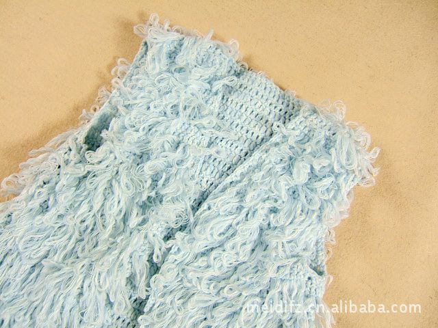 【【外贸原单】<em>勾</em>圈针织开身<em>马甲外套</em>上衣\浅