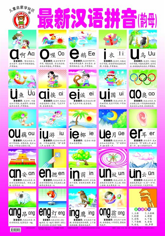 32最新汉语拼音(整体认读音节) 挂图 书籍 书籍批发图片_20