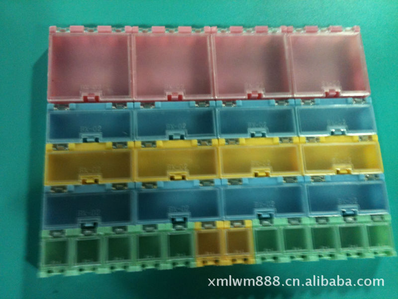 【批发供应BX-03贴片盒、元件盒】价格,厂家