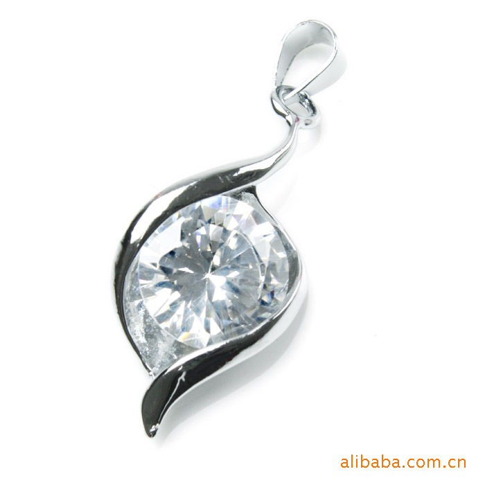 【义乌小商品100元混批【叶子】大锆石项饰吊