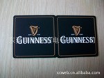 【厂家生产 可定做】供应广告礼品GUNNESS硅胶环保杯垫