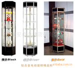 精品展示架,六角钛合金产品展示柜,多用于展会展示,产品展示