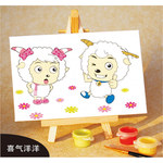 达凡奇数字油画厂家 数字油画批发代理加盟diy10*15 喜气洋洋