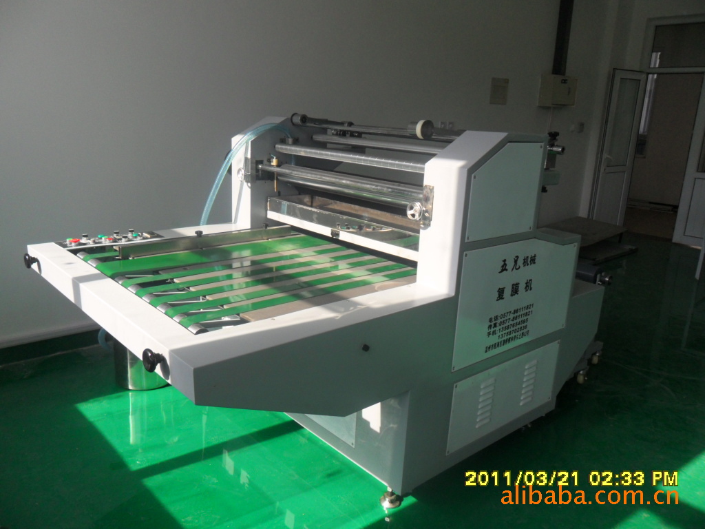 覆膜机-【五兄机械】全新节能型水溶性覆膜机