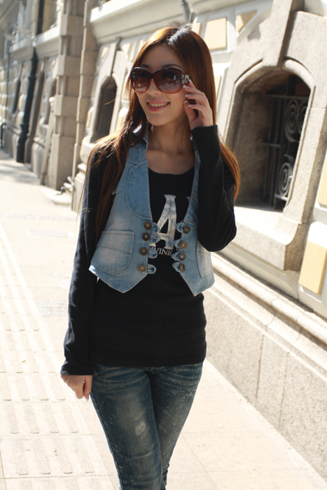 2011 夏秋韩版<em>女装</em> 四季 新款 怀旧 时尚 <em>牛仔 带</em>