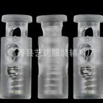 厂家供应 透明塑料绳扣,全环保,过检针 可出口